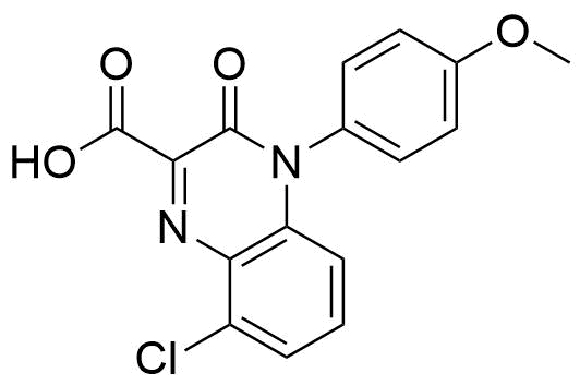 8-Chloro-4-(4-Methoxyphenyl)-3-Oxo-3,4-Dihydroquinoxaline-2-Carboxylic Acid